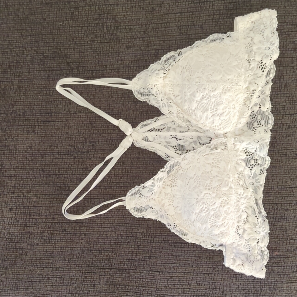 NWOT Altar'd State White Bralette w/ Padding